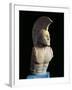 Marble Bust of Spartan Warrior Leonidas, 490-480 B.C.-null-Framed Giclee Print