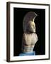 Marble Bust of Spartan Warrior Leonidas, 490-480 B.C.-null-Framed Giclee Print