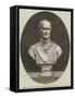 Marble Bust of the Late Field Marshal Lord Seaton-null-Framed Stretched Canvas