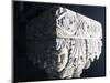 Marble Capital, Collegiate Church of St Mary, Visso, Marche, Italy-null-Mounted Giclee Print