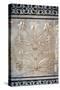 Marble Carving of Formalised Lily, Taj Mahal, Agra, India, 17th Century-null-Stretched Canvas