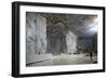 Marble Cave of Fantiscritti, Carrara, Tuscany, Italy, Europe-Hans-Peter Merten-Framed Photographic Print