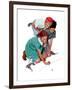 "Marble Champion" or "Marbles Champ", September 2,1939-Norman Rockwell-Framed Premium Giclee Print