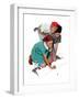 "Marble Champion" or "Marbles Champ", September 2,1939-Norman Rockwell-Framed Giclee Print