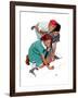 "Marble Champion" or "Marbles Champ", September 2,1939-Norman Rockwell-Framed Giclee Print