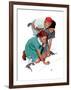 "Marble Champion" or "Marbles Champ", September 2,1939-Norman Rockwell-Framed Giclee Print