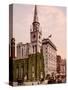 Marble Collegiate Church and Holland House, New York-null-Stretched Canvas