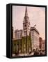 Marble Collegiate Church and Holland House, New York-null-Framed Stretched Canvas