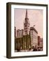 Marble Collegiate Church and Holland House, New York-null-Framed Photo