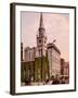 Marble Collegiate Church and Holland House, New York-null-Framed Photo