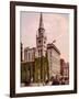 Marble Collegiate Church and Holland House, New York-null-Framed Photo