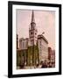 Marble Collegiate Church and Holland House, New York-null-Framed Photo