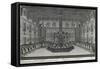 Marble Court, Palace of Versailles, 1676-Israel Silvestre-Framed Stretched Canvas