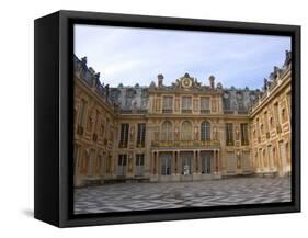 Marble Courtyard, Versailles, France-Lisa S. Engelbrecht-Framed Stretched Canvas