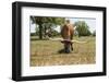 Marble Falls, Texas, USA. Longhorn cattle in the Texas Hill Country.-Emily Wilson-Framed Photographic Print