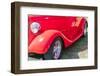 Marble Falls, Texas, USA. Vintage automobile at a car show.-Emily M Wilson-Framed Photographic Print