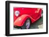 Marble Falls, Texas, USA. Vintage automobile at a car show.-Emily M Wilson-Framed Photographic Print