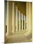 Marble Floor and Columns, Jefferson Memorial, Washington DC, USA-null-Mounted Photographic Print