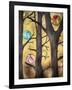 Marble Forest 1-Leah Saulnier-Framed Giclee Print