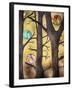 Marble Forest 1-Leah Saulnier-Framed Giclee Print