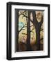 Marble Forest 1-Leah Saulnier-Framed Giclee Print