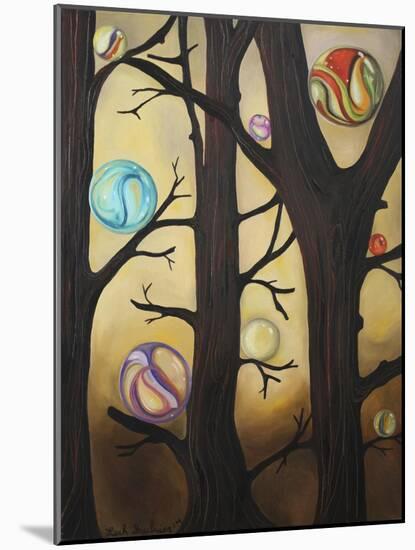 Marble Forest 1-Leah Saulnier-Mounted Giclee Print