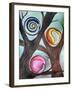 Marble Forest 2-Leah Saulnier-Framed Giclee Print