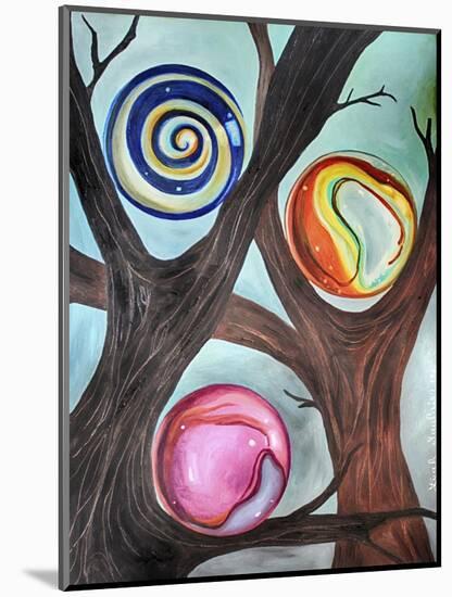 Marble Forest 2-Leah Saulnier-Mounted Giclee Print