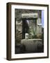 Marble Fountain in Front of Entrance of Building of Eumachia in Via Dell'Abbondanza-null-Framed Giclee Print
