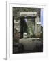 Marble Fountain in Front of Entrance of Building of Eumachia in Via Dell'Abbondanza-null-Framed Giclee Print