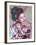 Marble Geisha-Abstract Graffiti-Framed Giclee Print