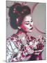 Marble Geisha-Abstract Graffiti-Mounted Giclee Print