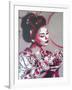 Marble Geisha-Abstract Graffiti-Framed Giclee Print