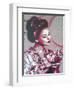 Marble Geisha-Abstract Graffiti-Framed Giclee Print