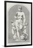 Marble Group Found in Windsor Great Park, Venus Defending a Nymph from a Faun-null-Framed Giclee Print