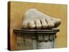 Marble Hand from Colossal Figure of Emperor Constantine the Great (306-337 CE)-null-Stretched Canvas