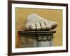 Marble Hand from Colossal Figure of Emperor Constantine the Great (306-337 CE)-null-Framed Giclee Print