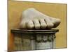 Marble Hand from Colossal Figure of Emperor Constantine the Great (306-337 CE)-null-Mounted Giclee Print