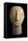 Marble Head from Amorgos, Greece, Cycladic Culture, 3rd Millennium BC-null-Framed Stretched Canvas