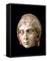 Marble Head of a Woman, 3rd Century Ad-R Guillemot-Framed Stretched Canvas