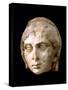 Marble Head of a Woman, 3rd Century Ad-R Guillemot-Stretched Canvas