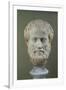 Marble Head of Aristotle (384-322 BC )-null-Framed Premium Giclee Print