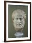 Marble Head of Aristotle (384-322 BC )-null-Framed Premium Giclee Print