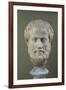 Marble Head of Aristotle (384-322 BC )-null-Framed Premium Giclee Print
