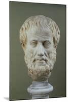 Marble Head of Aristotle (384-322 BC )-null-Mounted Premium Giclee Print