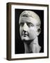 Marble Head of Emperor Tiberius, Artifact Uncovered in Pergamon, Turkey-null-Framed Giclee Print