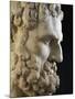 Marble Head of Heracles, Copy of Greek Original by Lysippus, Detail-null-Mounted Giclee Print