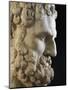 Marble Head of Heracles, Copy of Greek Original by Lysippus, Detail-null-Mounted Giclee Print