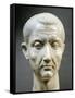 Marble Head of Julius Caesar-null-Framed Stretched Canvas
