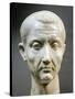 Marble Head of Julius Caesar-null-Stretched Canvas